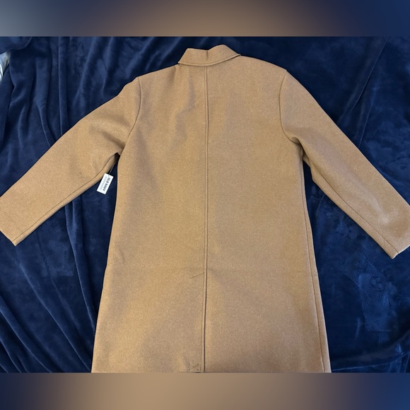 Tan Old Navy top coat - Picture 3 of 5